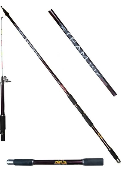 Okuma Revenger Rv-55 360CM 100-200GR Team Deniz ve Göl Kıyı Olta Takımı Seti