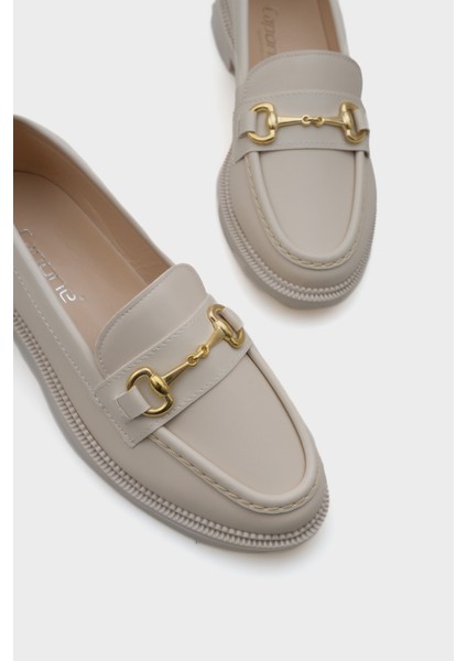 Catie Kadın Loafer Suni Deri Kalın Topuk Slip-On Tasarım fırsatları