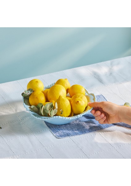 Perla Melamin Salata Kasesi 27 cm Mavi