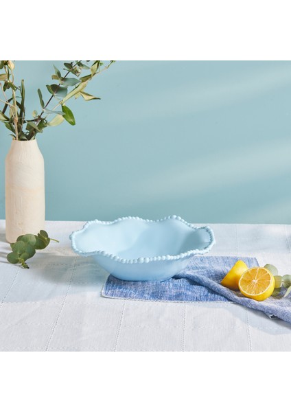 Perla Melamin Salata Kasesi 27 cm Mavi