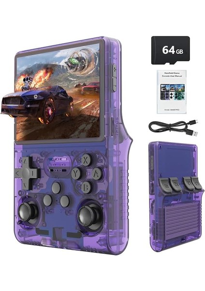 R36S Oyun Kolu Retro Tasarım, Güçlü Işlemci, Kolay Kullanım