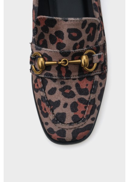 Metal Tokalı Kadın Loafer Ayakkabı modelleri