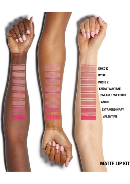 Dudak Kalemi ve Mat Likit Ruj Set 100 Possie K indirimleri