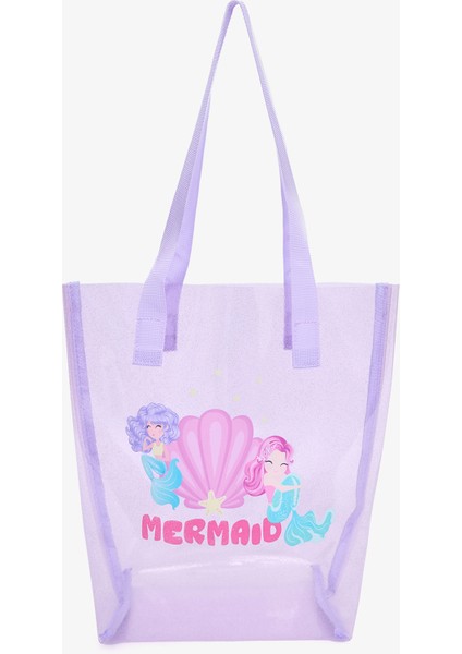 Kız Çocuk Mermaid Çok Renkli Çanta