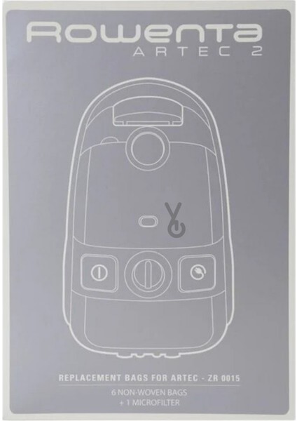 Rowenta Artec2 Toz Torbası, Micro Filtreli ZR00150