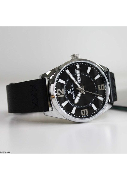 DK224863 Deri Kordonlu Erkek Kol Saati fiyatları
