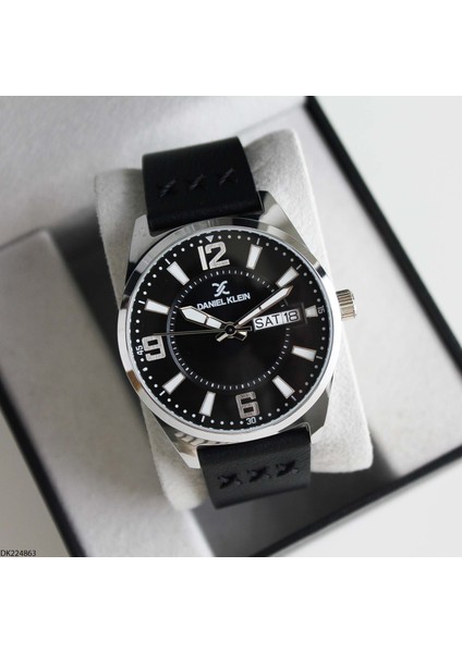 DK224863 Deri Kordonlu Erkek Kol Saati modelleri