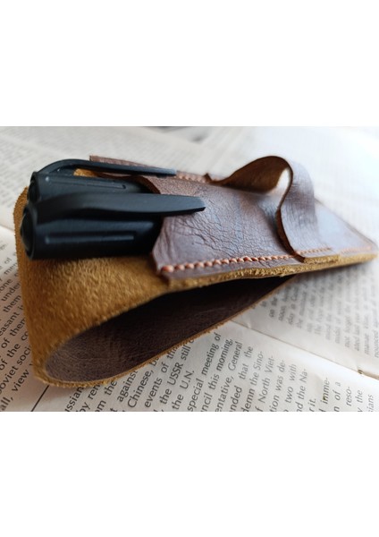 Crazy Hors Hakiki Deri El Emeği Özel Kalemleriniz Için Kalemlik Kalem Kutu 27 cm 6 cm K15E fiyatları