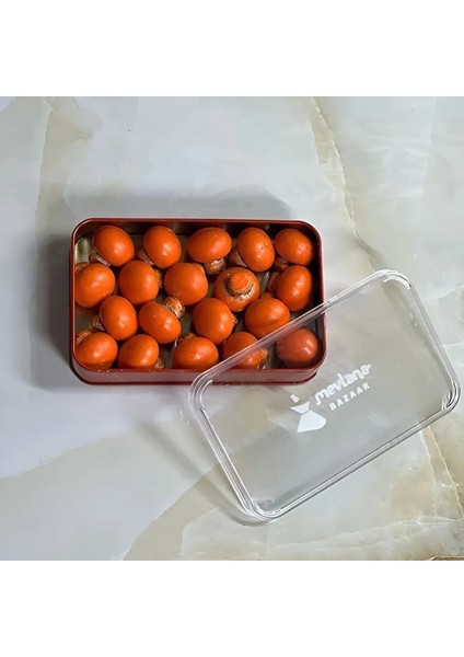 Turuncu Mini Mantar Çikolata Draje 500 gr fiyatları