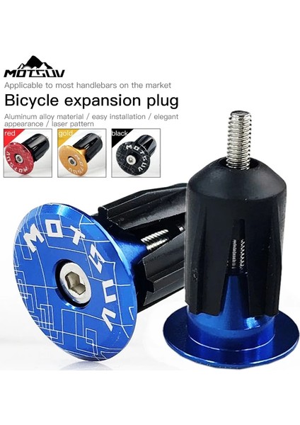 No.8 Tarzı 1 Çift Bisiklet Gidon Kör Tapalar Mtb Yol Bisikleti Bisiklet Alüminyum Gidon Sapları Gidon Kapağı Bisiklet Aksesuarları (Yurt Dışından)