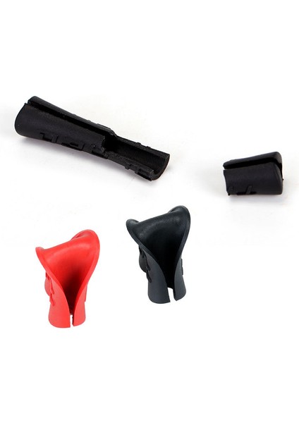 Kırmızı-4pcs Tarzı 4 Adet Bisiklet Dış Fren Dişli Kablo Sarma Koruyucu Kapak Bisiklet Fren Vites Hattı Kol Bisiklet Çerçeve Koruyucu Kılıf Aksesuarı (Yurt Dışından)