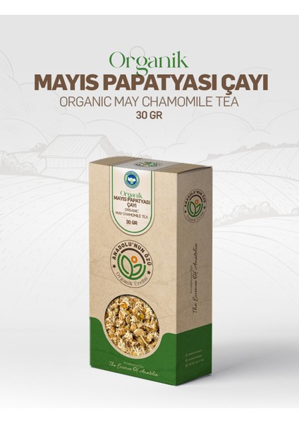 Organik Mayıs Papatyası Çayı ''30gr'
