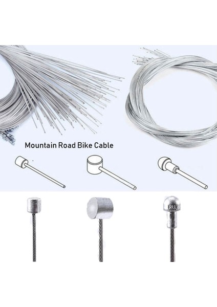 No.11 Tarzı Mtb Dağ Yolu Bisiklet Parçaları Aksesuarları Bisiklet Vites Hatları Bisiklet Sabit Vites Vites Dişlileri Kablo Çekirdek Iç Tel (Yurt Dışından)