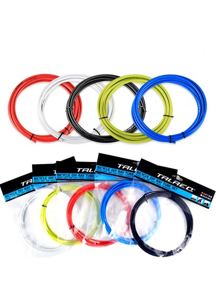 Fren-Beyaz Tarzı Mtb Yol Bisikleti Shifter Fren Kablosu Hat Teli Bisiklet Bisiklet Shifters Attırıcı Fren Kabloları Vites Kablosu Tüp (Yurt Dışından)