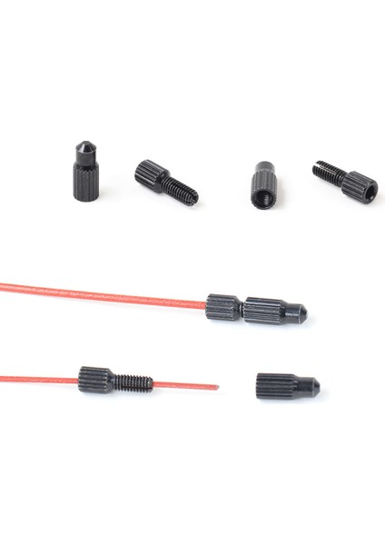 10 Adet Tarzı Adet Bisiklet Shifter Fren Kablo Uç Kapakları 5mm Kablo Yüksükler Kıvrımlar Ipuçları Od Kabloları Yol Bisikleti Mtb Uyar (Yurt Dışından)