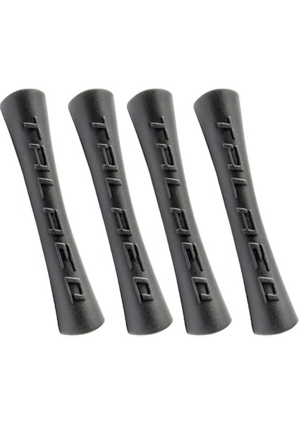 Kırmızı Stil 4 Adet Bisiklet Kablo Koruyucu Vites Fren Kauçuk Hattı Boru Kol Mtb Çerçeve Koruma Anti-Sürtünme Bisiklet Wrap Guard Tüpler (Yurt Dışından)