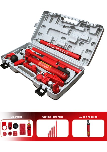 Oto Doğrultma Hidrolik 10 Ton GPT110