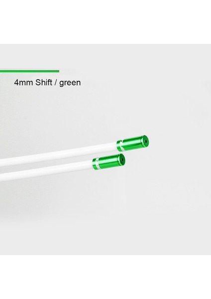 4 Mm-Shift-Yeşil Tarzı Gub Alüminyum Bisiklet Vites Fren Kablosu Kapağı Mtb Yol Bisikleti Fren Vites Tel Boru Kablo Koruyucu Uç Ucu Kapağı Aksesuarları (Yurt Dışından)