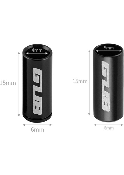 4 Mm-Shift-Yeşil Tarzı Gub Alüminyum Bisiklet Vites Fren Kablosu Kapağı Mtb Yol Bisikleti Fren Vites Tel Boru Kablo Koruyucu Uç Ucu Kapağı Aksesuarları (Yurt Dışından)