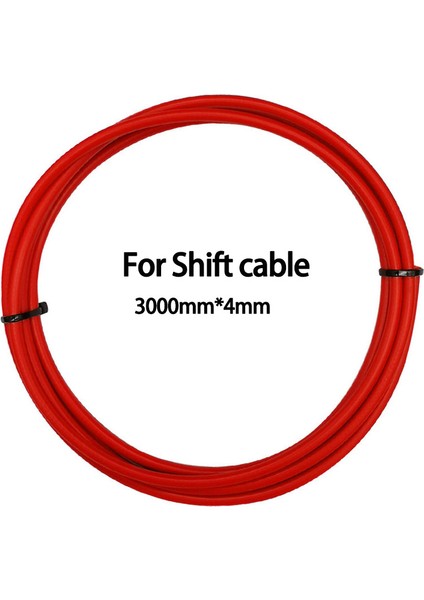Kırmızı Stil 3 M Bisiklet Fren Kablosu Muhafazası Mtb Bisiklet Vites Kabloları Tüp Yol Bisikletleri Shifters Attırıcı Hattı (Yurt Dışından)