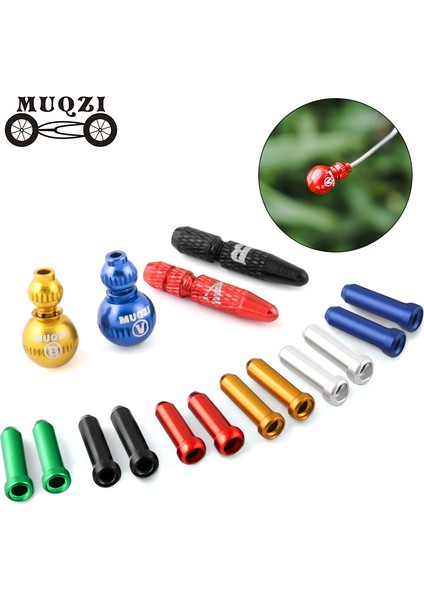 Siyah Stil Muqzı Fren Vites Iç Kablo Uç Kapağı Shifter Fren Kablosu Uç Ipuçları Kıvrım Mtb Yol Dağ Bisikleti Aksesuarları (Yurt Dışından) fırsatları