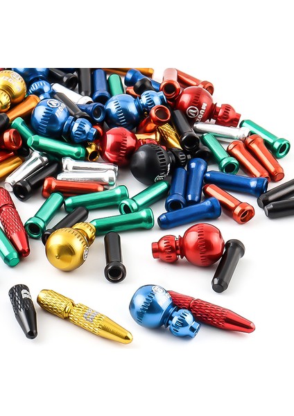 Siyah Stil Muqzı Fren Vites Iç Kablo Uç Kapağı Shifter Fren Kablosu Uç Ipuçları Kıvrım Mtb Yol Dağ Bisikleti Aksesuarları (Yurt Dışından) indirimleri