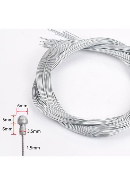 Dağ Bisikleti Tarzı Kaplamalı Vites Bisiklet Kabloları Mtb Yol Ön Arka Bisiklet Fren Hattı Attırıcı Hattı Maça Telleri Halat Bisiklet Aksesuarı (Yurt Dışından) fiyatları