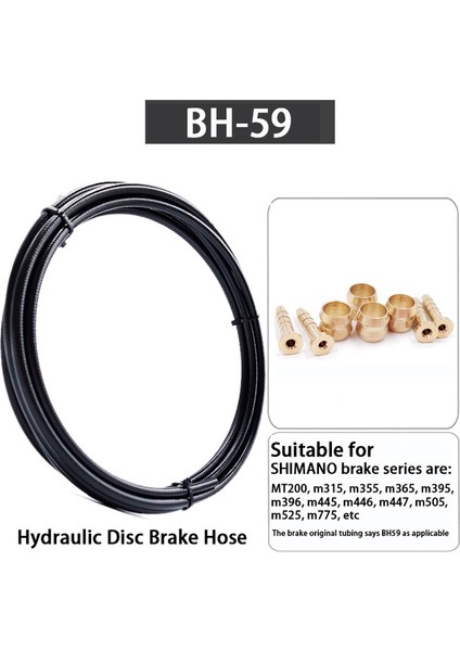 Bh-59 Tarzı BH59 BH90 Sram Magura Bisiklet Fren Hortumu Mtb Hidrolik Disk Fren Borusu 2.5 M Konnektör Ekleme Zeytin Seti mt Için (Yurt Dışından)