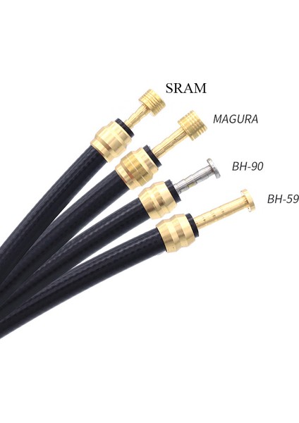 Bh-59 Tarzı BH59 BH90 Sram Magura Bisiklet Fren Hortumu Mtb Hidrolik Disk Fren Borusu 2.5 M Konnektör Ekleme Zeytin Seti mt Için (Yurt Dışından)