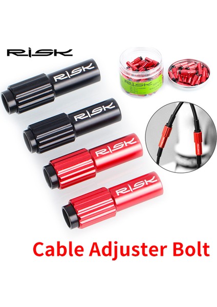 Kırmızı-2 Adet Tarzı Rısk Bisiklet Kablo Ayarlayıcı Vida Mtbroad Bisiklet Ayarlanabilir Cıvata Shiftbrake Konut Hattı Bağlantı Cıvatası M-Line Ayarlayıcı (Yurt Dışından) fırsatları