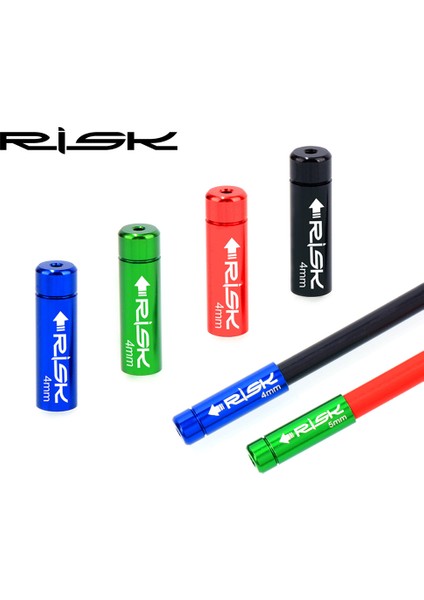 RC104-1 Tarzı Rısk Bisiklet Kablo Ucu Caftfren Kablo Gömlek Kılıf Mtb Yol Bisikleti Parçaları Hat Borusu Su Geçirmez Toz Kapakları Uyar (Yurt Dışından)