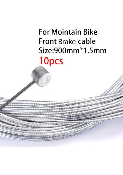 10 ADET-900MM Tarzı Mountainroad Bisiklet Vites Kablosu Mtb Bisiklet Vites Fren Teli Bisiklet Vites Kablosu Bisiklet Bisiklet Fren Iç Kablo (Yurt Dışından)