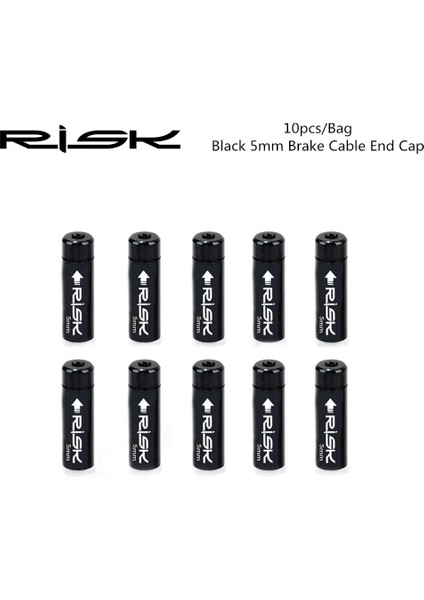 RC101-2-BK Stili Rısk Bisiklet Kablo Ucu Caftfren Kablo Gömlek Kılıf Mtb Yol Bisikleti Parçaları Hat Borusu Su Geçirmez Toz Kapakları Uyar (Yurt Dışından)