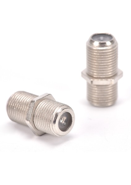 Sıcak Satış 10 Paket F Tipi Çoğaltıcı Adaptör Konnektörü Dişi F/f Jack Rg6 Koaksiyel Koaksiyel Kablo (Yurt Dışından) fırsatları