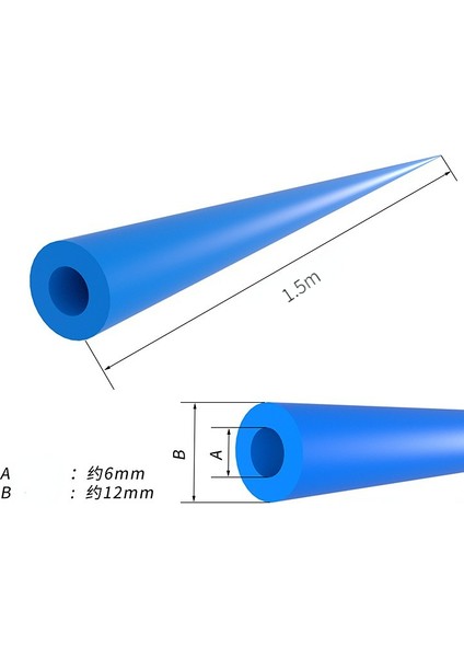 1.5m-3 Adet Tarzı Bisiklet Kablo Sönümleyici Mtb Yol Bisikleti Vites Fren Hidrolik Boru 1.5 Mlot Bisiklet Çerçeve Iç Konut Amortisör 6mm Köpük Kol (Yurt Dışından)