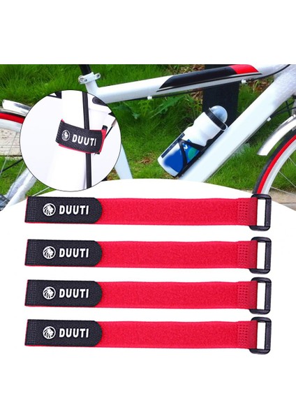 Sarı Stil Duutı 25 cm Kanca Döngü Kayışı ve Naylon Kablo Bağları Yeniden Kullanılabilir Kendinden Yapışkanlı Bisiklet Kanca Döngü Kayışı Pompa Tutucu Bağları Bisiklet Malzemeleri (Yurt Dışından) fırsatları