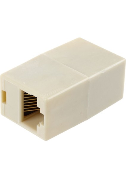 10 Adet RJ45 8P8C Çift Bağlantı Noktalı Dişi Fiş Telefon Adaptör Konnektörü (Yurt Dışından) fırsatları