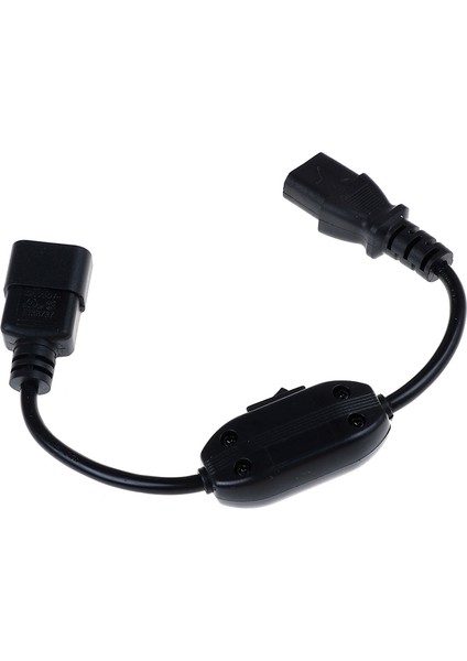 Adet Pdu Ups Güç Kablosu Kablosu, Iec 320 C14 - C13, Açma/kapama Anahtarlı 30CM (Yurt Dışından) modelleri