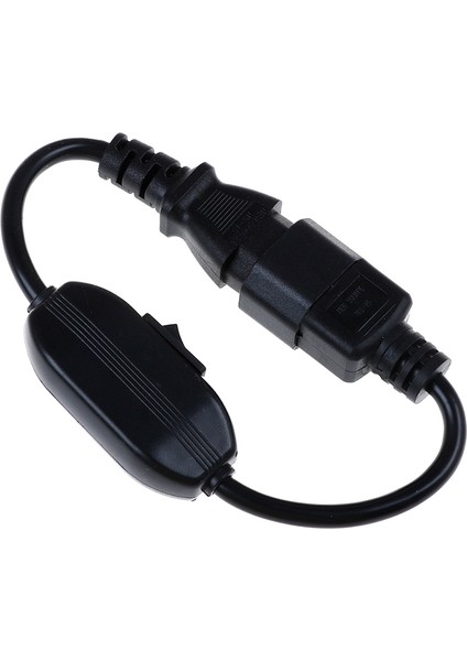 Adet Pdu Ups Güç Kablosu Kablosu, Iec 320 C14 - C13, Açma/kapama Anahtarlı 30CM (Yurt Dışından) indirimleri