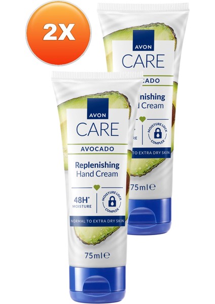 Care Kuru Ciltler Için Avokado Özlü El Krem 75 Ml. Ikili Set