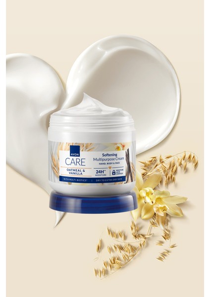 Care Vanilya Içeren E Vitaminli Kuru Ciltler Için Çok Amaçlı Krem 400 Ml. Üçlü Set