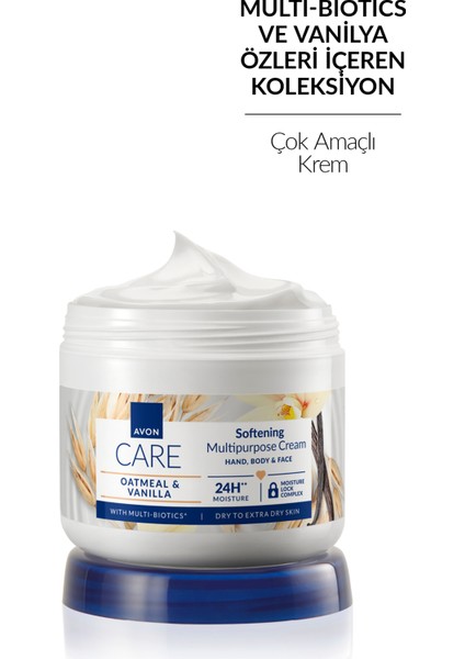 Care Vanilya Içeren E Vitaminli Kuru Ciltler Için Çok Amaçlı Krem 400 Ml. Üçlü Set