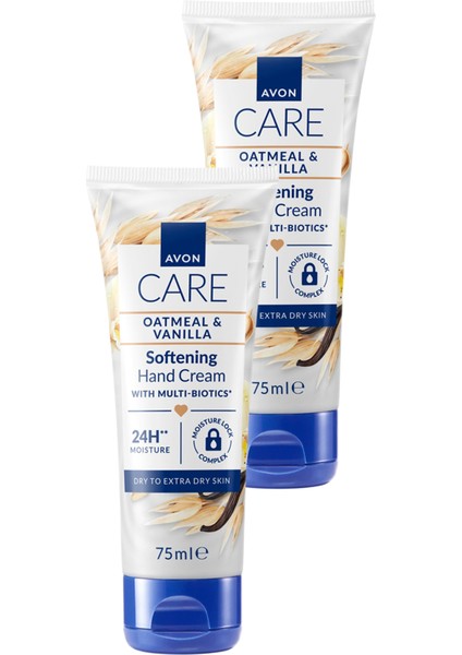 Care Vanilya Içeren E Vitaminli Kuru Ciltler Için El Kremi 75 Ml. Ikili Set