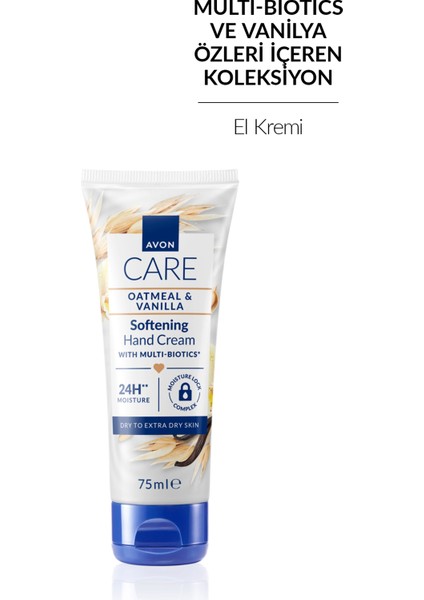 Care Vanilya İçeren E Vitaminli Kuru Ciltler İçin El Kremi Üçlü Set 75 ml