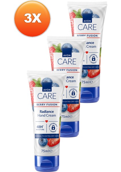 Care Berry Fusion Yabanmersinli El Kremi 75 ml Doğal İçeriklerle Zenginleştirilmiş Üçlü Set fiyatları