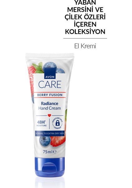 Care Berry Fusion Yabanmersinli El Kremi 75 ml Doğal İçeriklerle Zenginleştirilmiş Üçlü Set fırsatları
