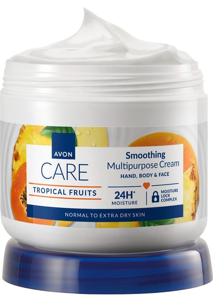 Care Tropical Fruits Ananas, Mango ve Papaya Özlü El ve Vücut Kremi 400 ml