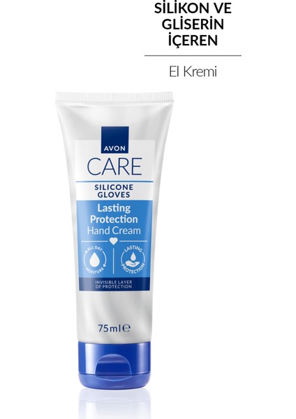 Care Silikon, Gliserin, Badem Yağı ve E Vitamin İçeren El Kremi 75 ml