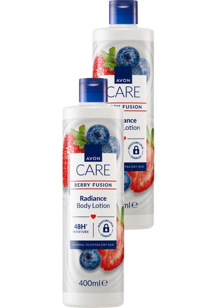 Care Yaban Mersini ve Çilek Özlü El, Yüz ve Vücut Kremi İkili Set 400 ml