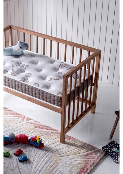 Bamboo 60x120 Park Yatak Bebek Yatağı Beşik Yatağı (Ölçü Seçenekli)